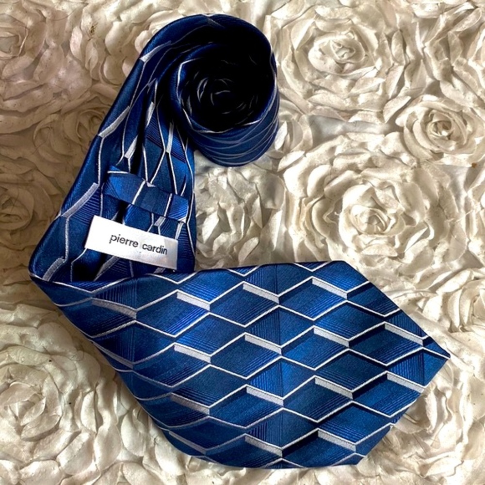 New Pierre Cardin mens silk tie